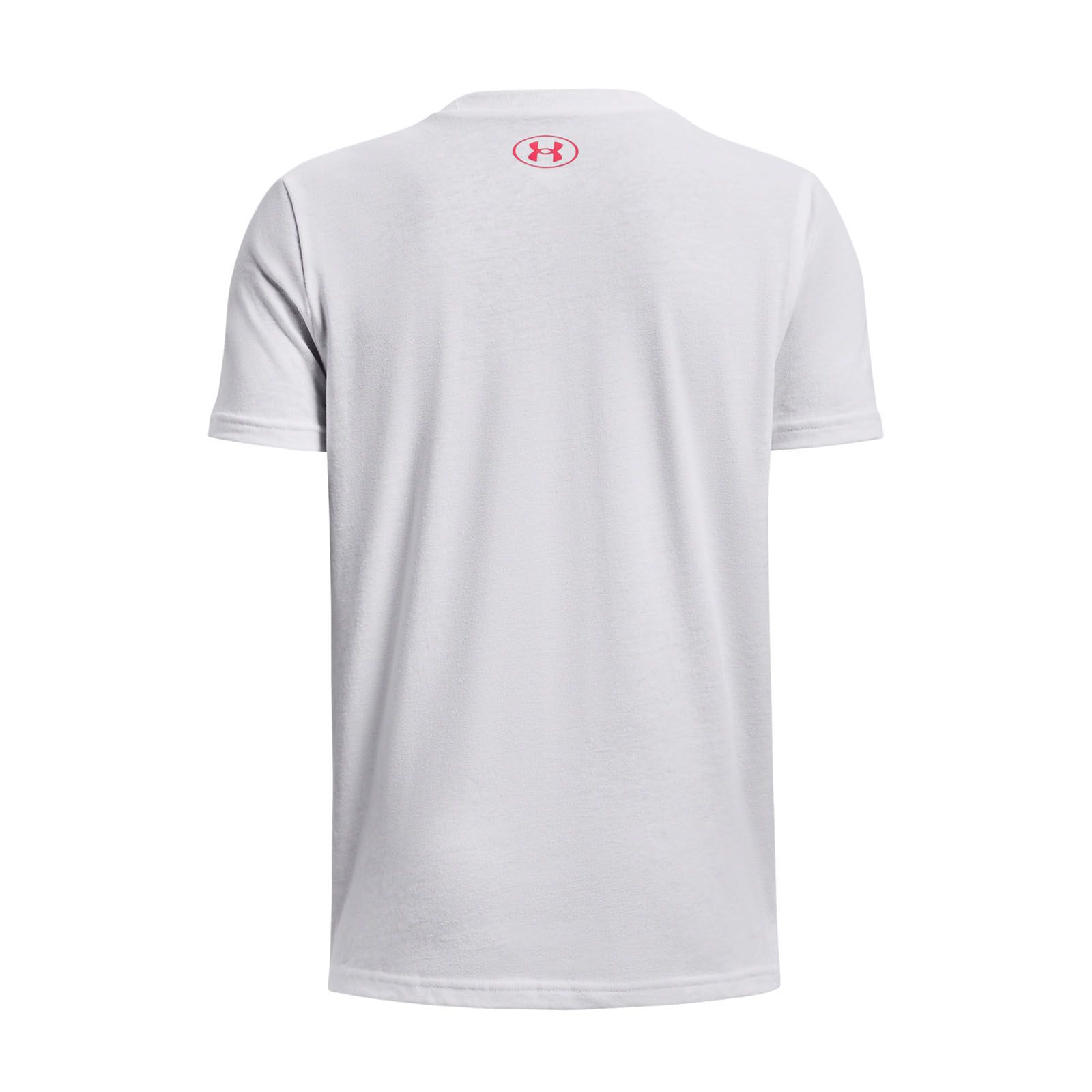 Polera manga corta UA Box Logo Camo para niño