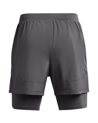 Shorts UA Launch 2 en 1 de 5" para hombre
