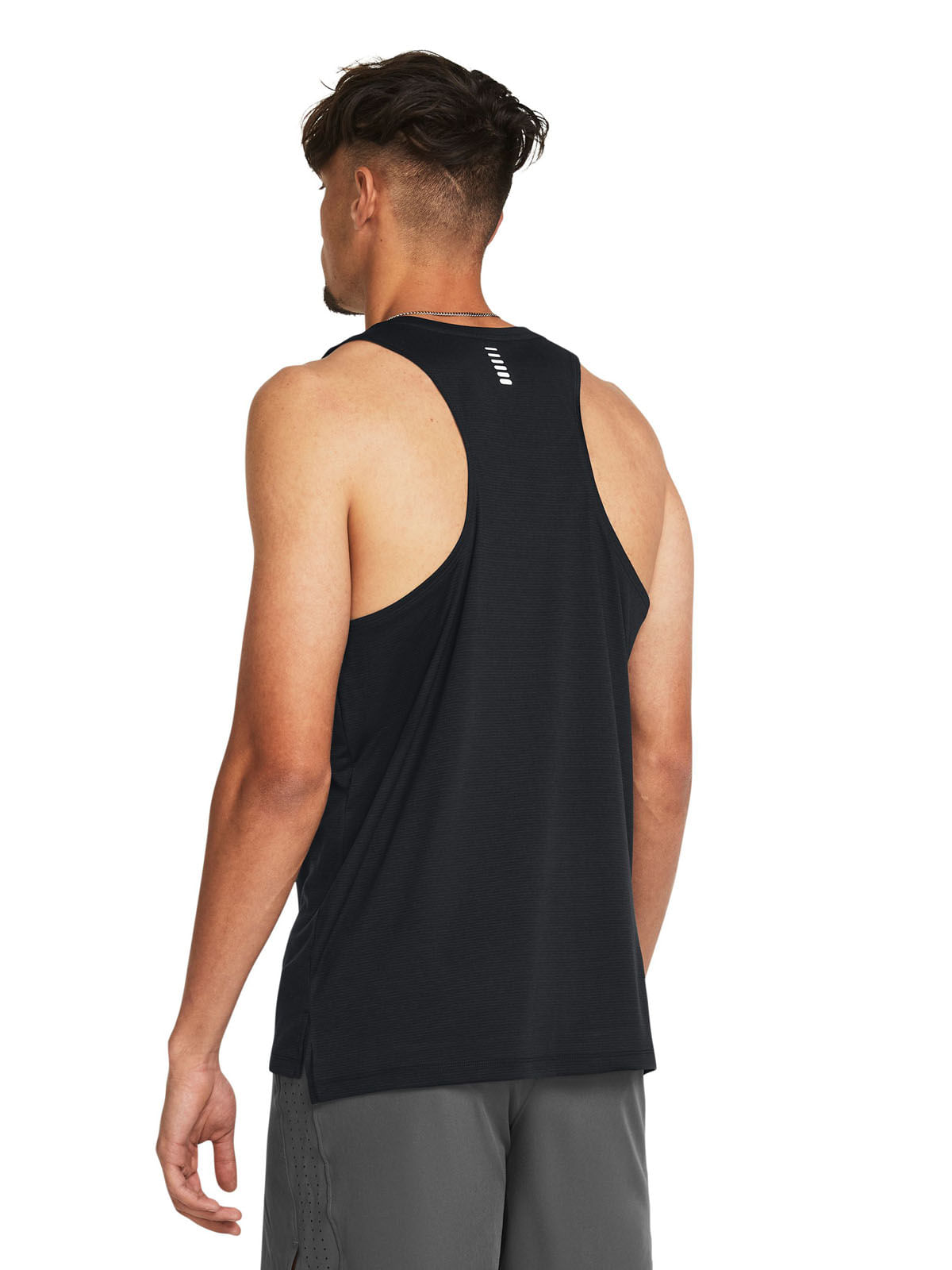 Polera sin mangas Launch UA para hombre