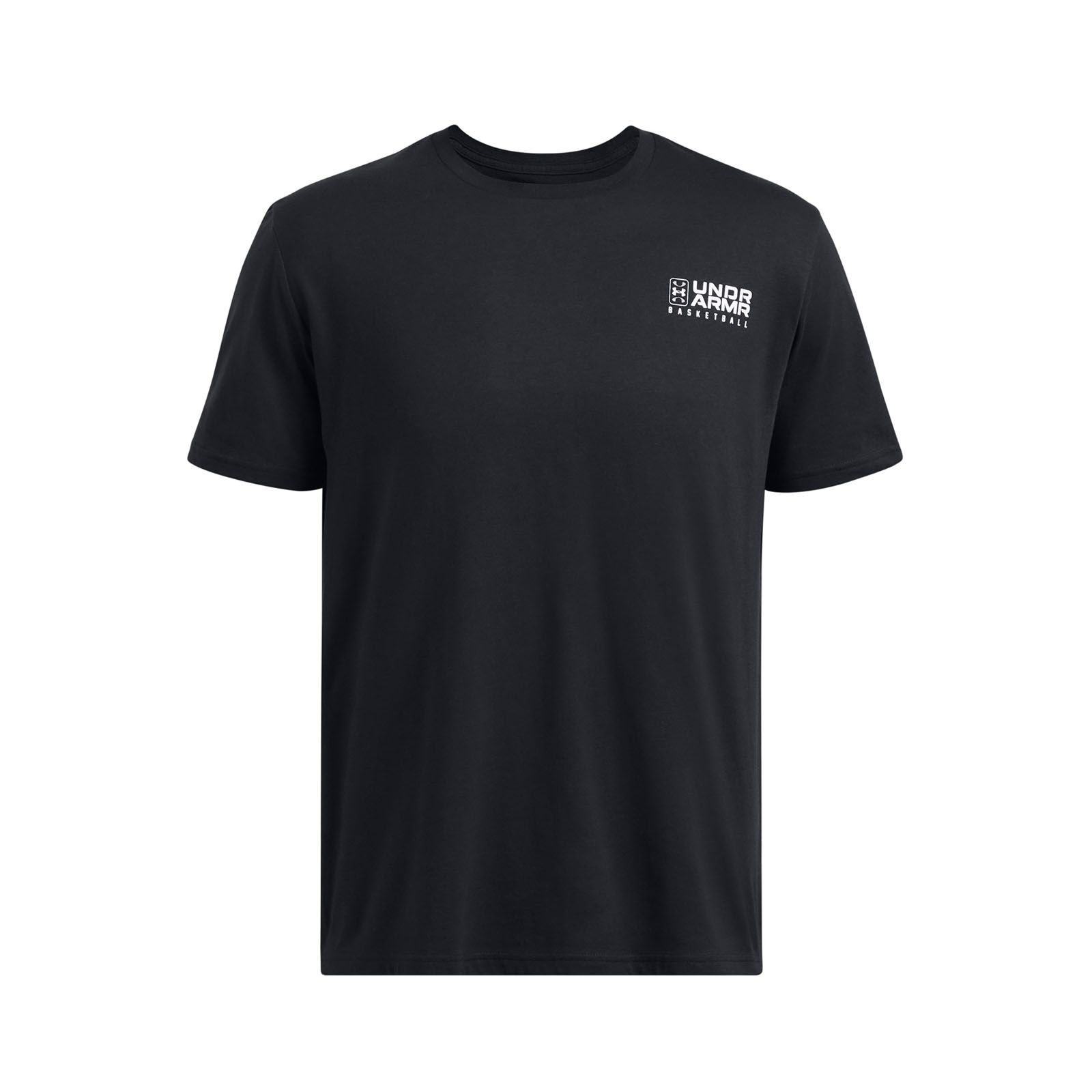 Polera manga corta basketball UA para hombre