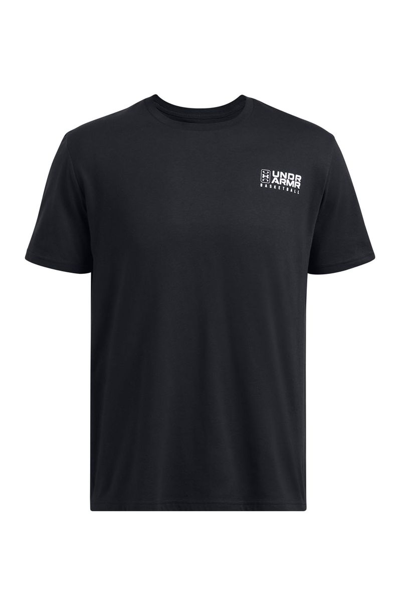 Polera-manga-corta-basketball-UA-para-hombre