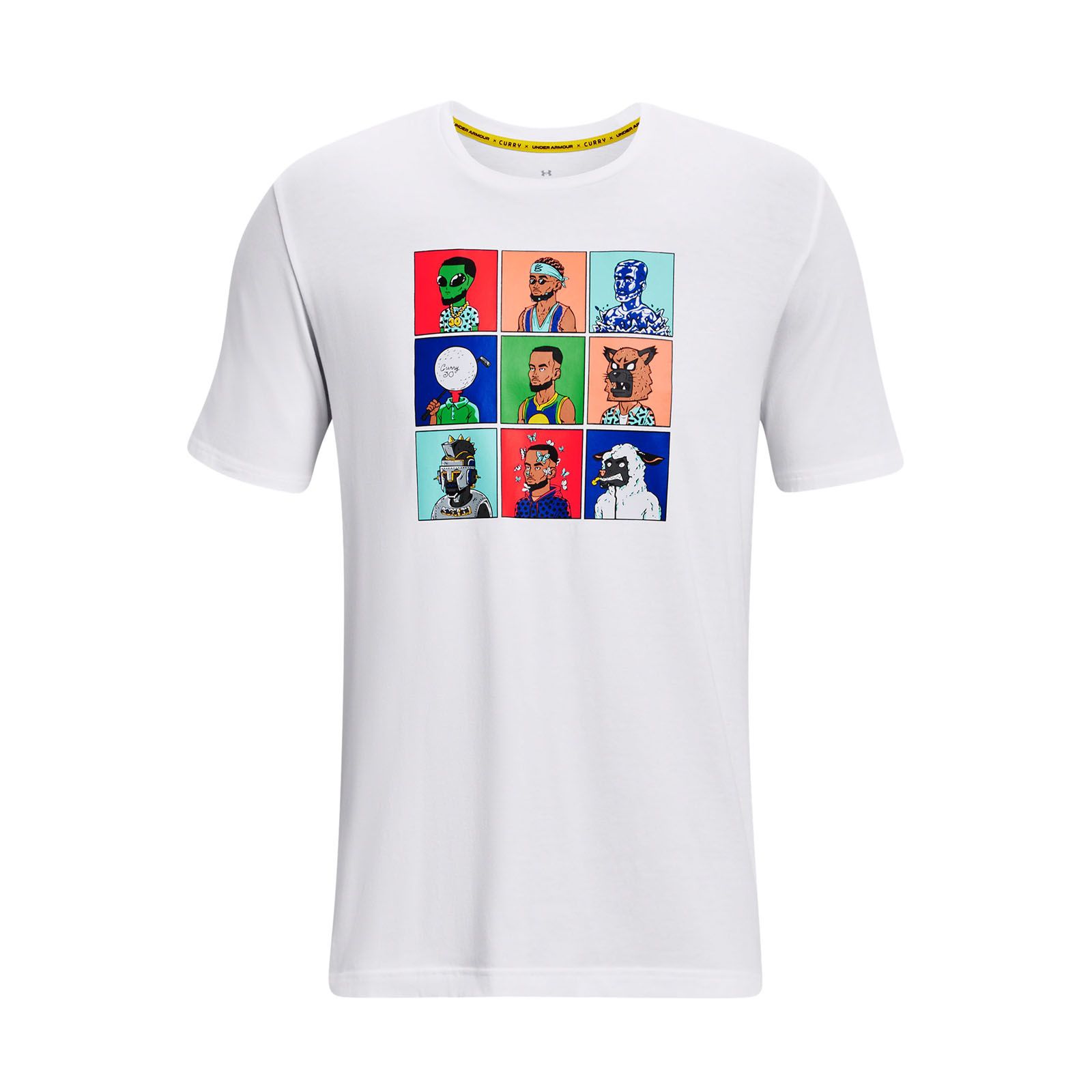 Polera manga corta Curry NFT para hombre Under Armour