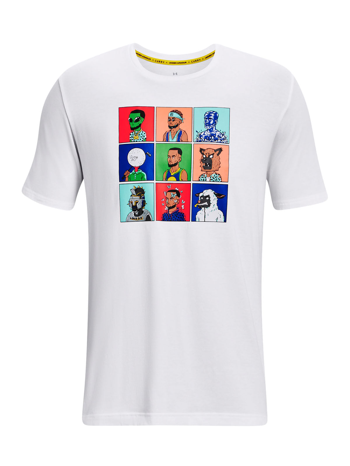 Polera manga corta Curry NFT para hombre