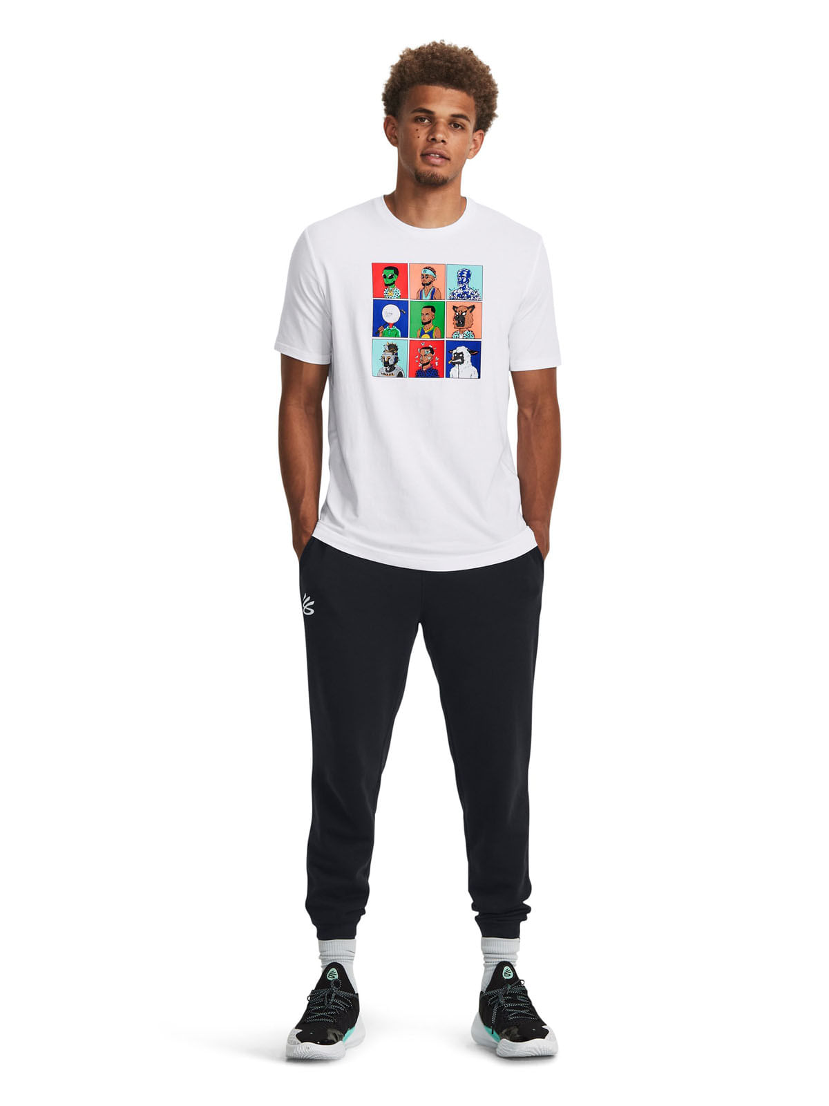 Polera manga corta Curry NFT para hombre