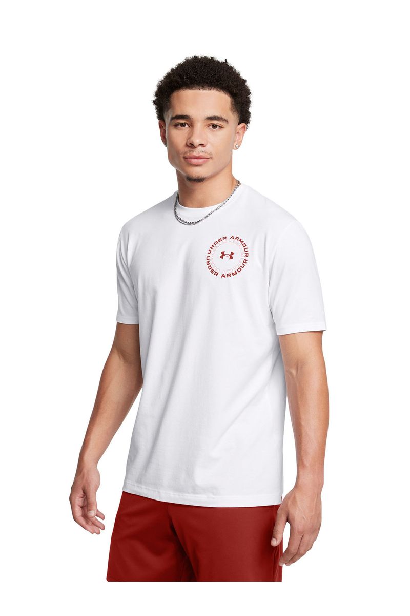 Polera-manga-corta-UA-Radial-Wordmark-para-hombre