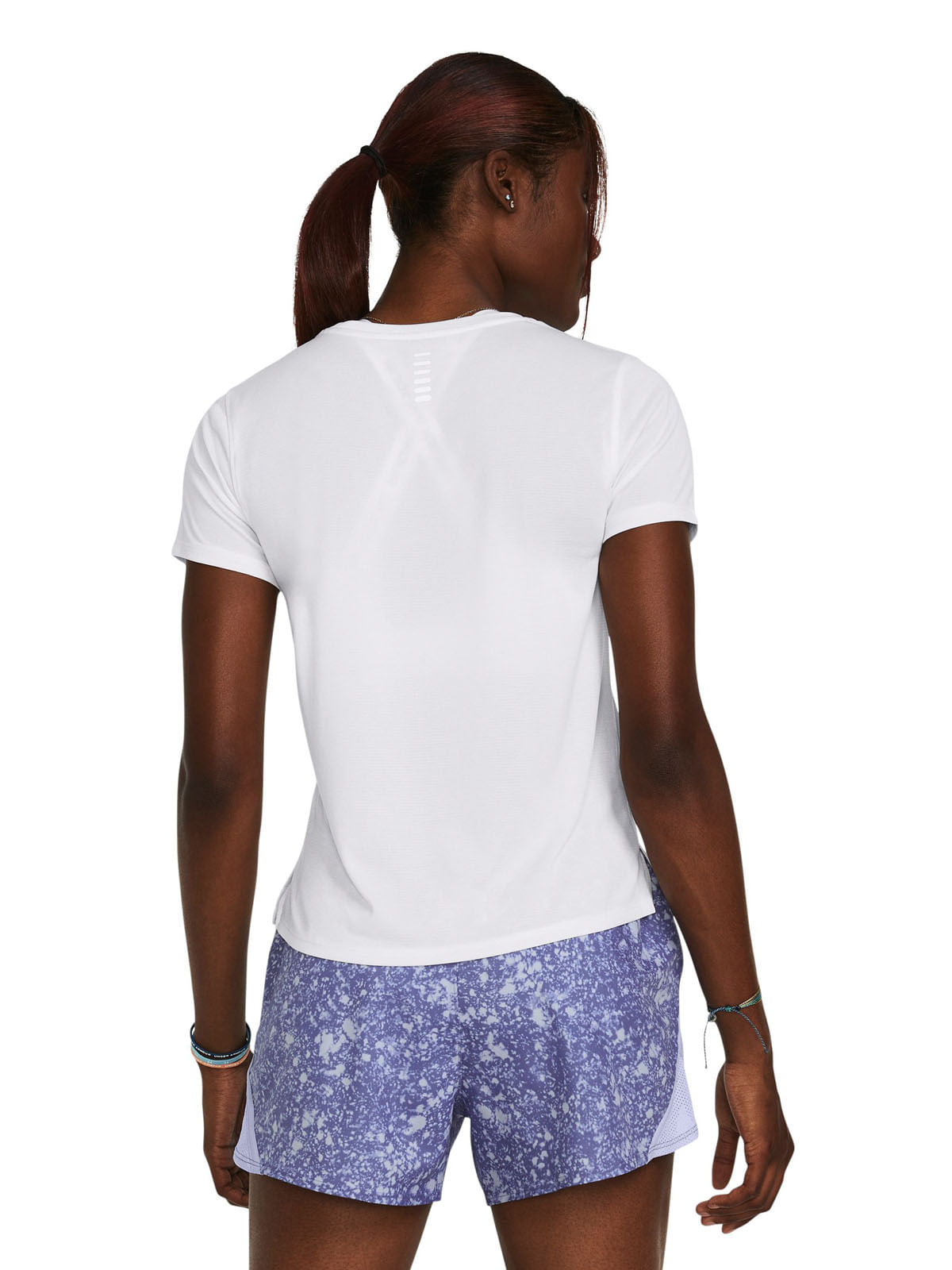 Polera manga corta UA Launch para mujer