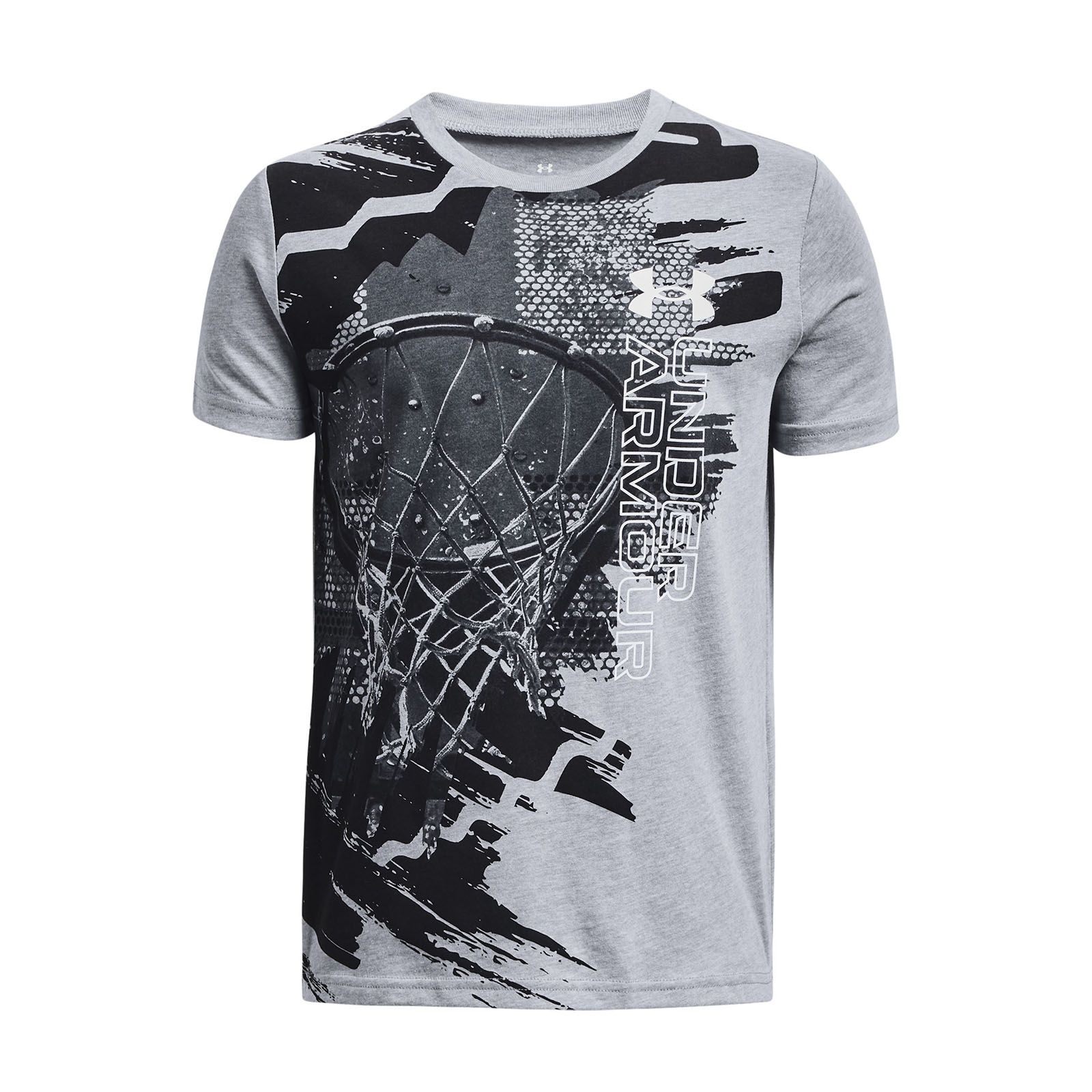 Polera manga corta UA Hoop Backboard para niño