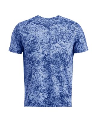 Polera manga corta UA Launch Elite Wash para hombre