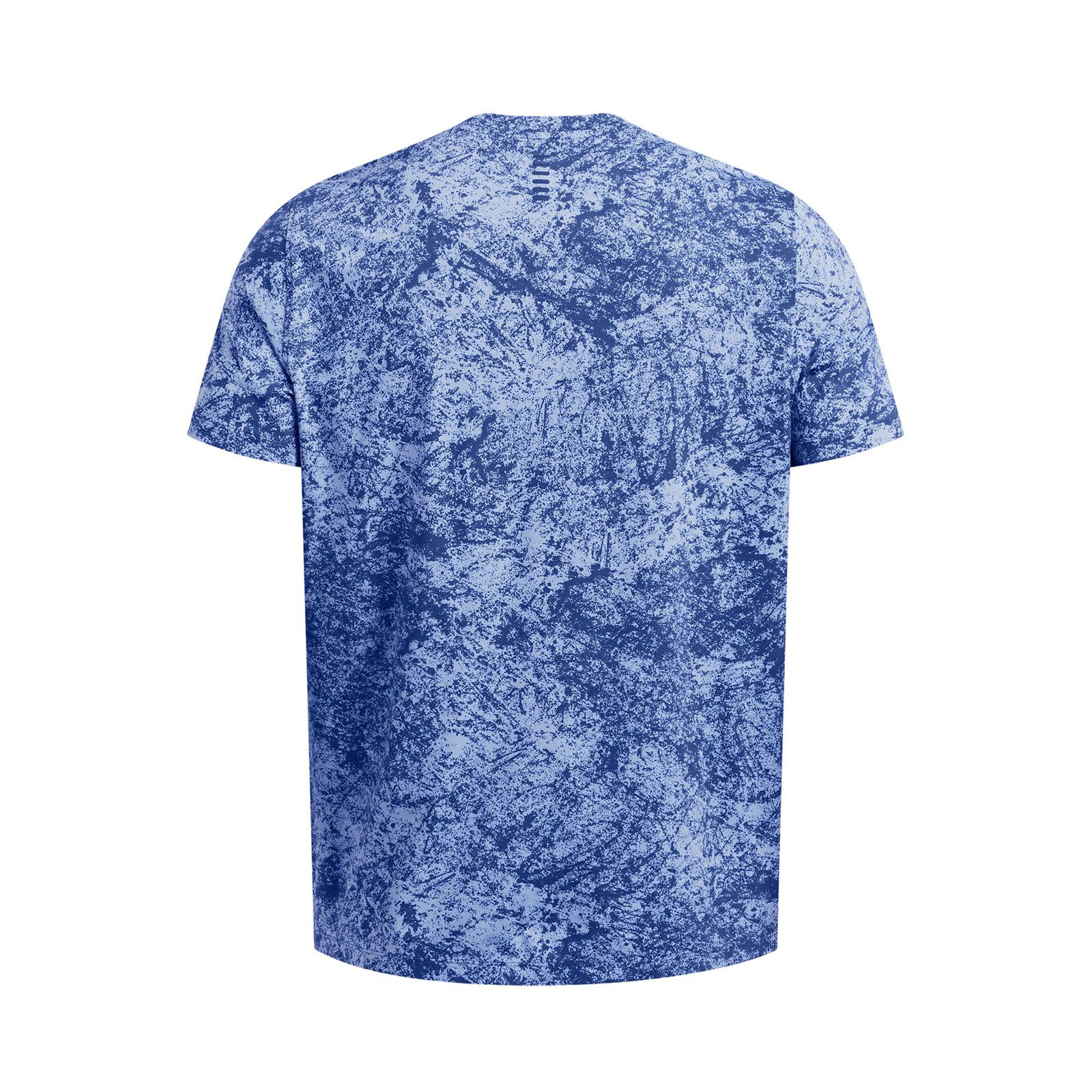 Polera manga corta UA Launch Elite Wash para hombre