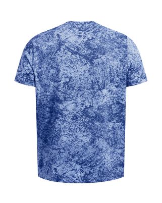 Polera manga corta UA Launch Elite Wash para hombre