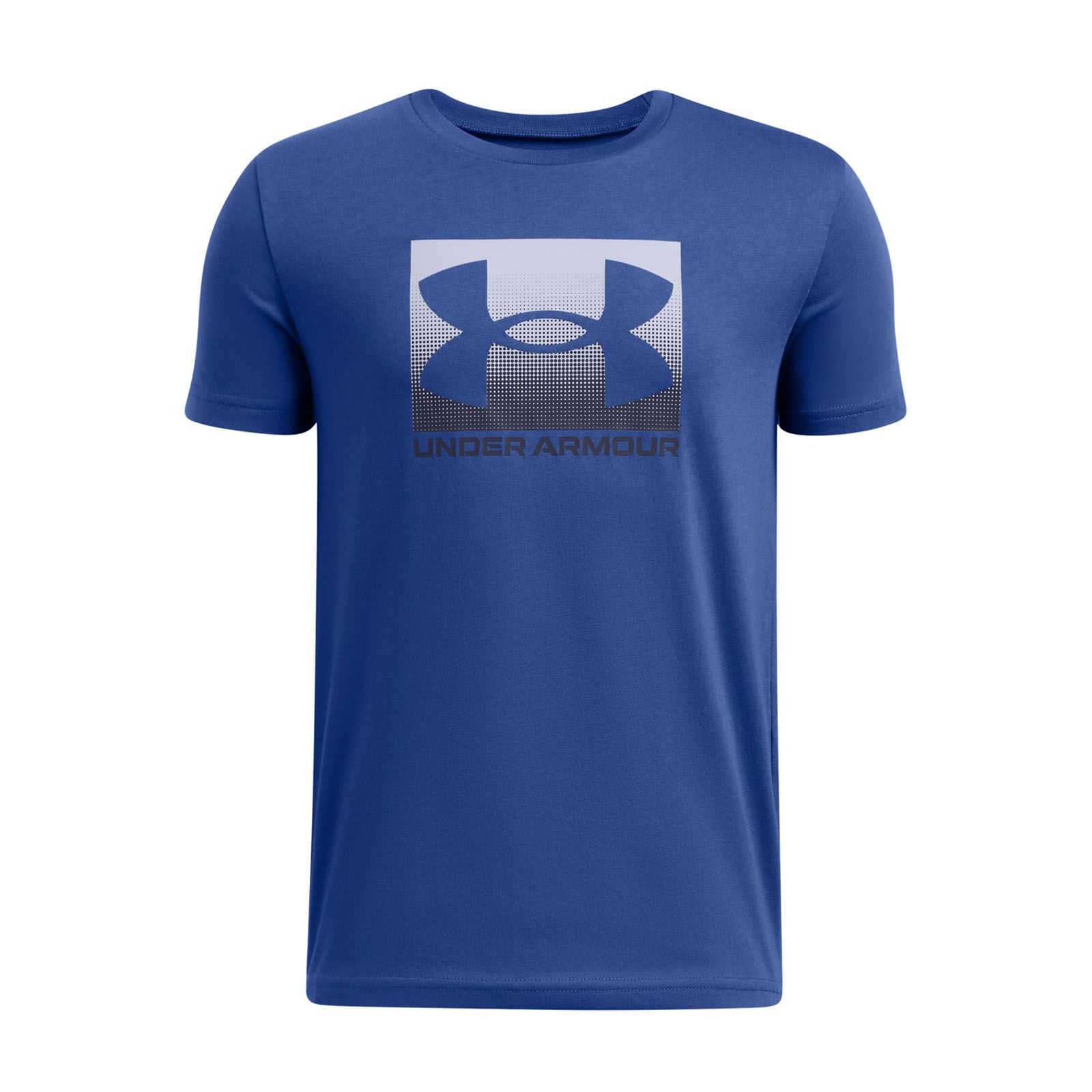 Polera manga corta UA Boxed Sports para niño