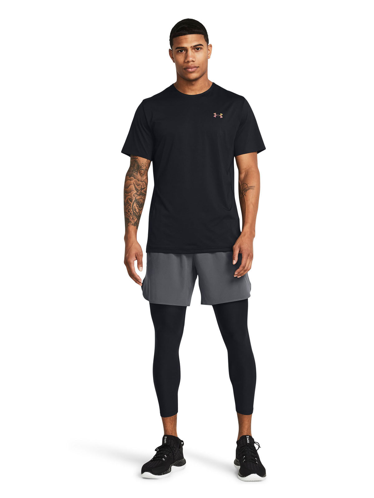 Polera manga corta UA Vanish Elite Vent para hombre