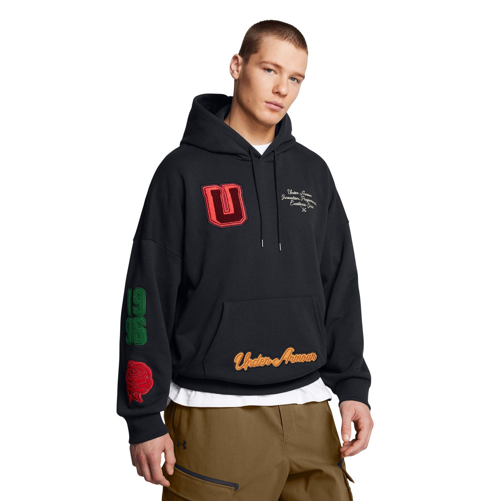 Polerón Oversize UA IconTerry para hombre