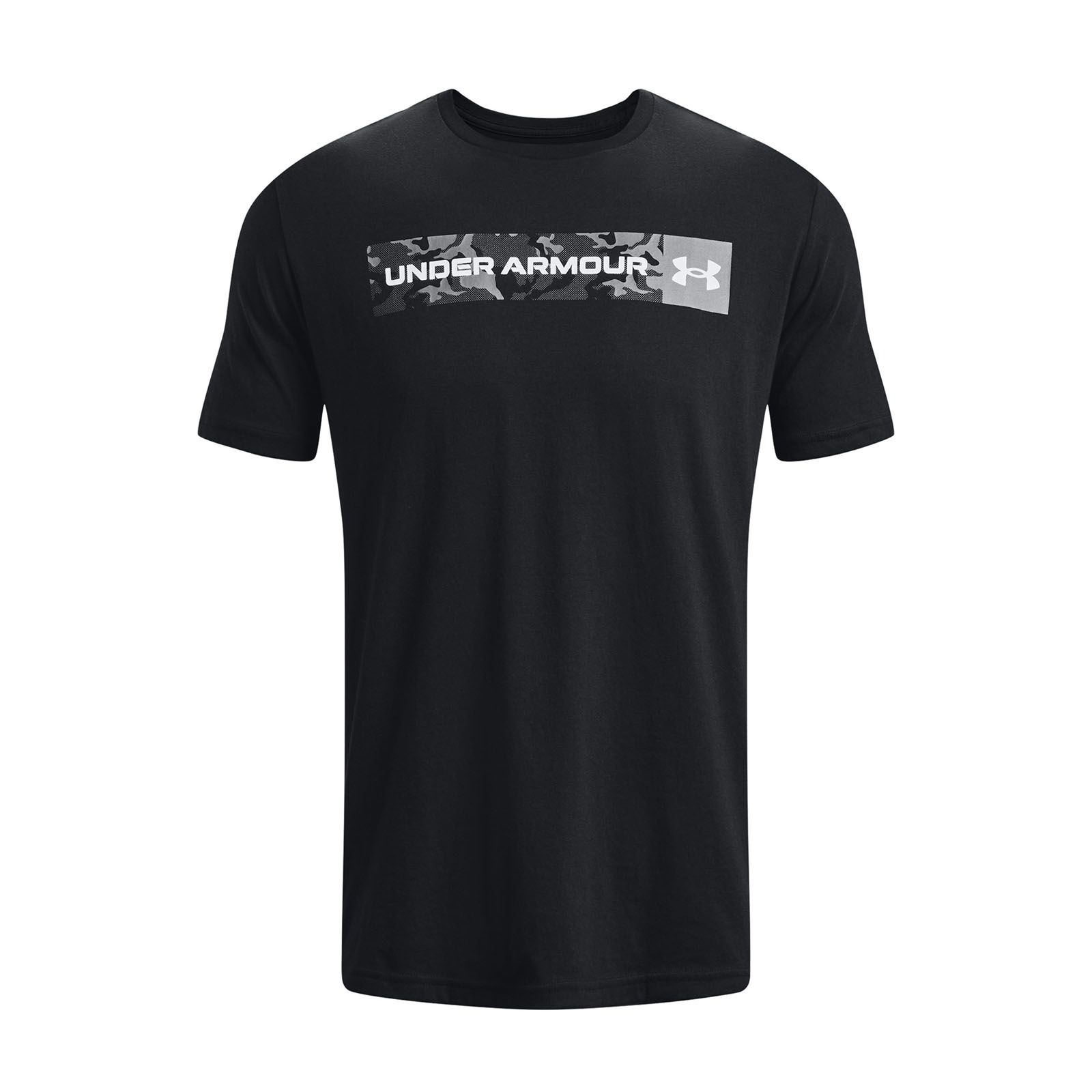 Polera manga corta Camo Chest Stripe para hombre Under Armour