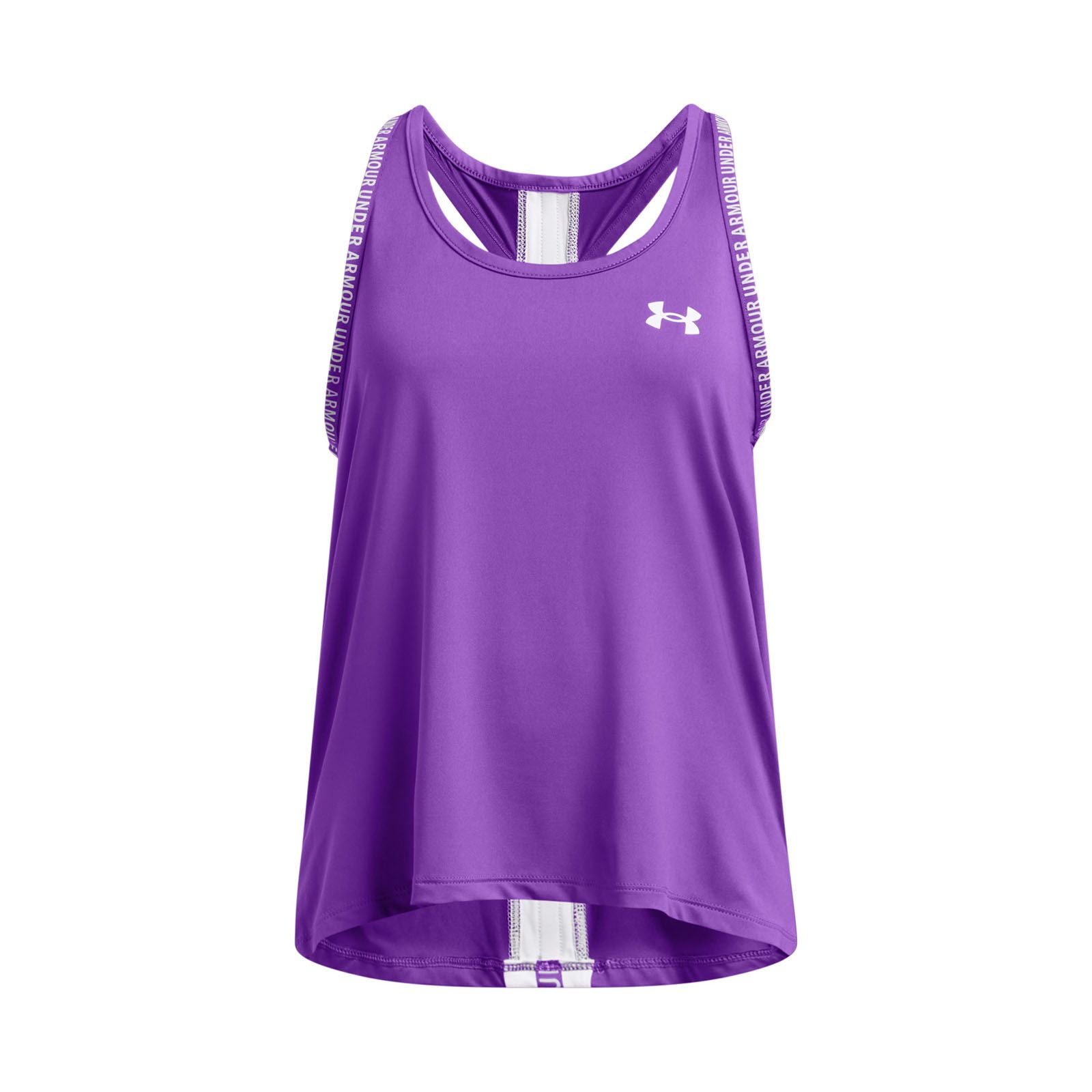 Polera sin mangas UA Knockout para niña