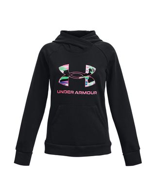 Polerón UA Rival Fleece Big Logo para niña