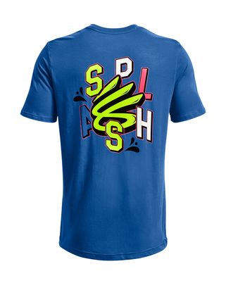 Polera manga corta de Basketball UA Curry Splash Party para Hombre