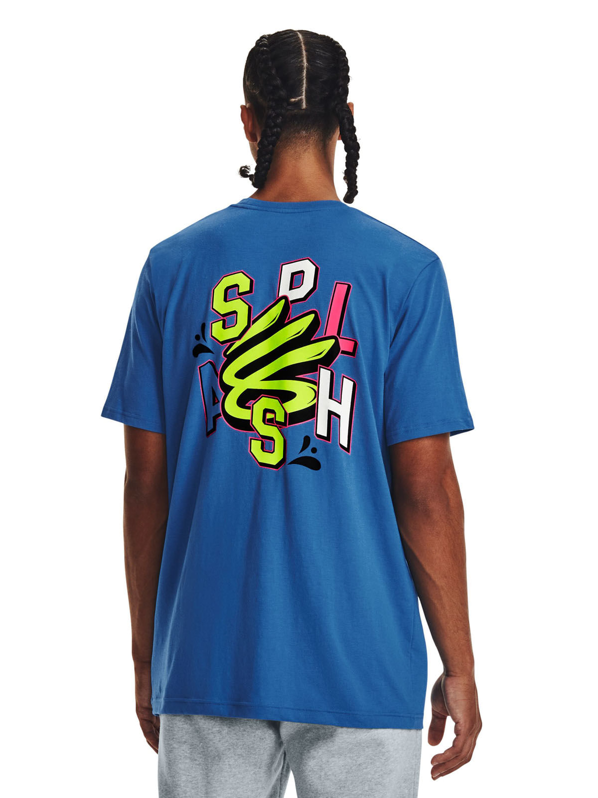 Polera manga corta Curry Splash Party para hombre
