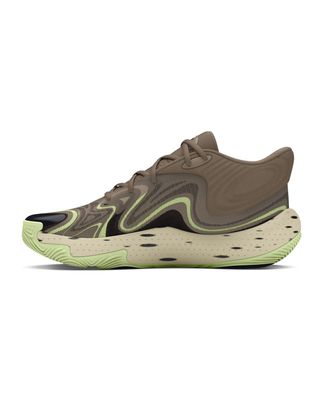 Zapatillas de Basketball unisex UA Spawn 6 Mid Camo