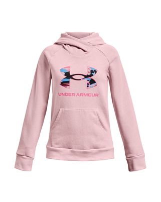 Polerón UA Rival Fleece Big Logo para niña