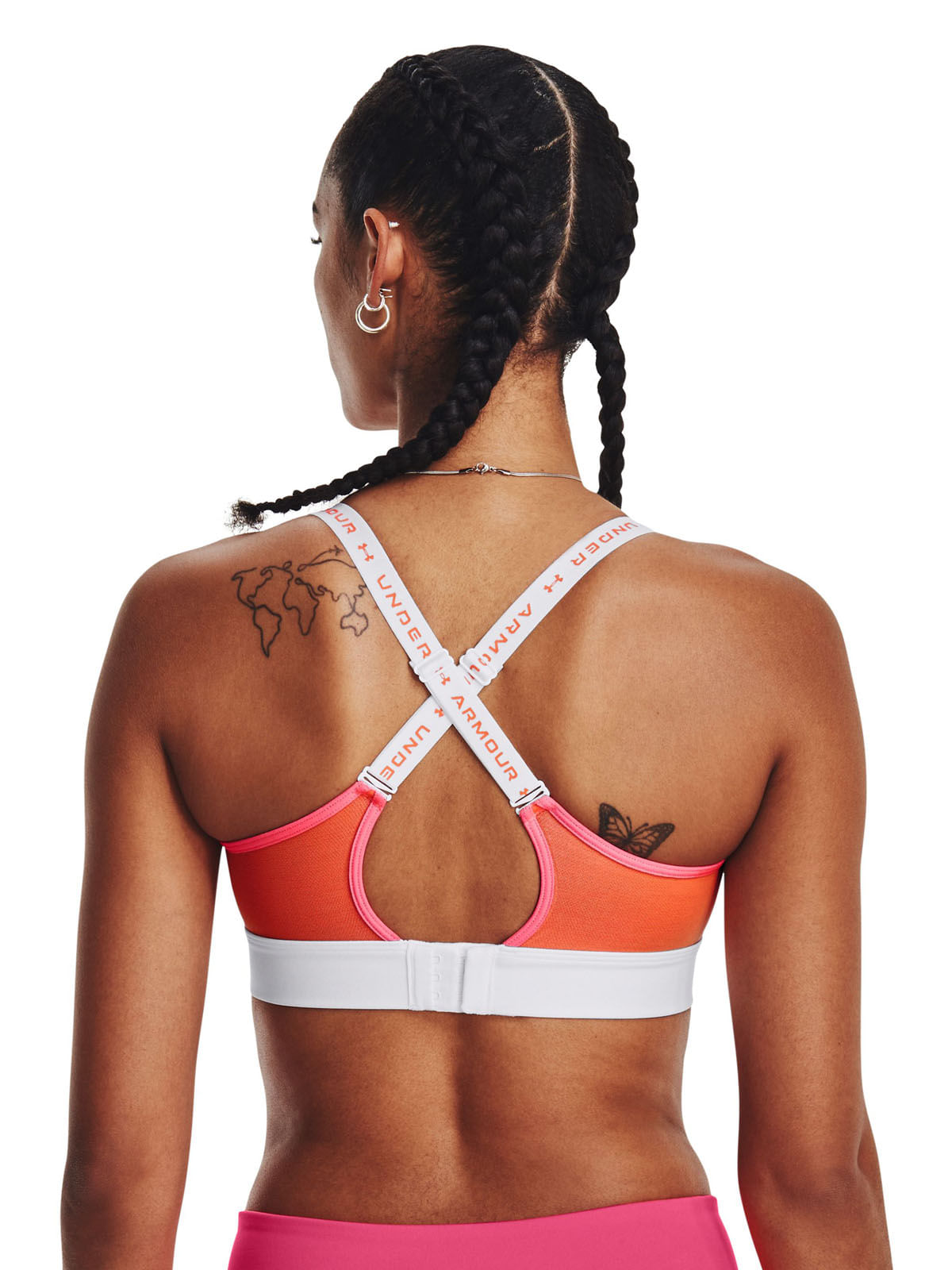 Sostén deportivo UA Infinity Mid Run para mujer