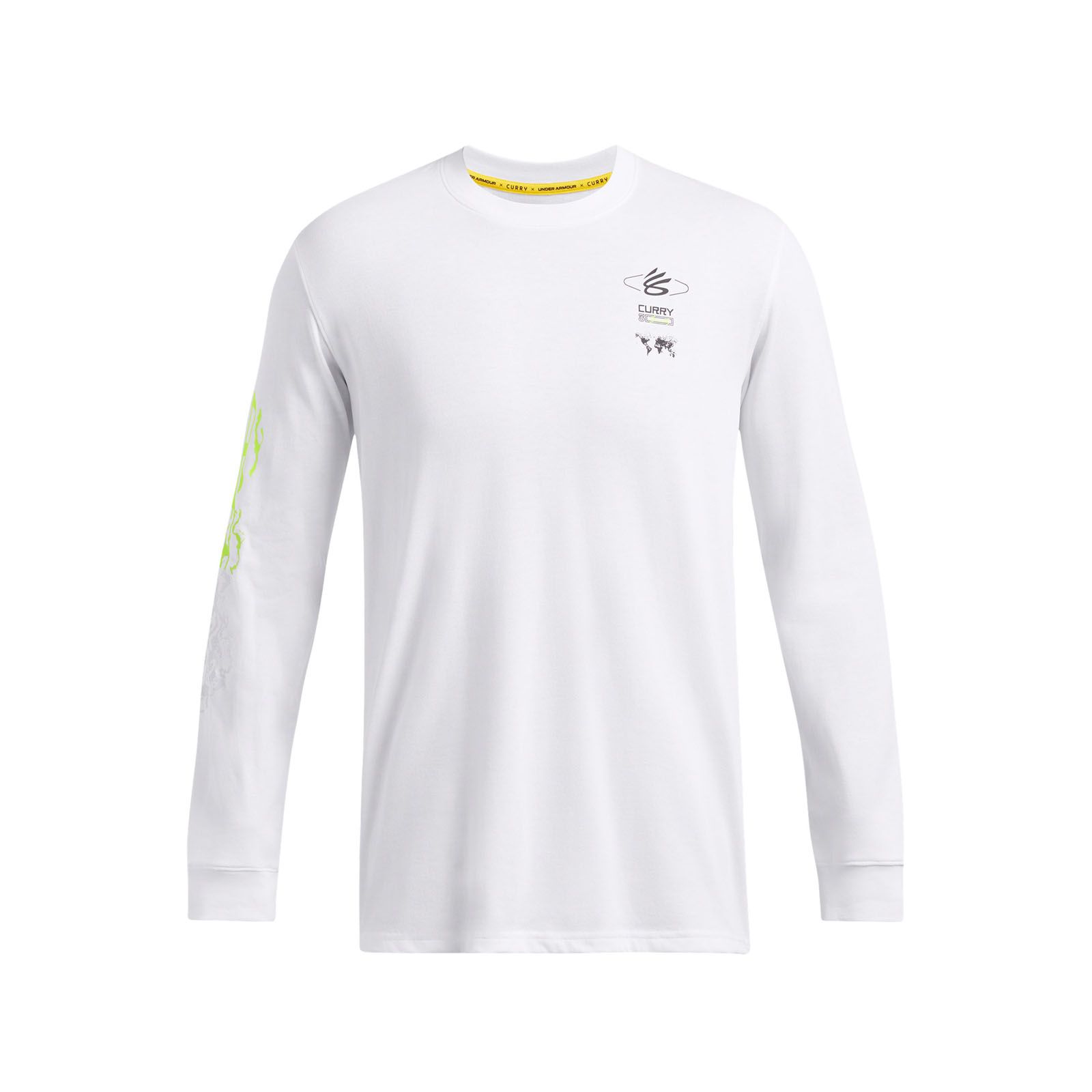 Polera manga larga Curry Verbiage para hombre