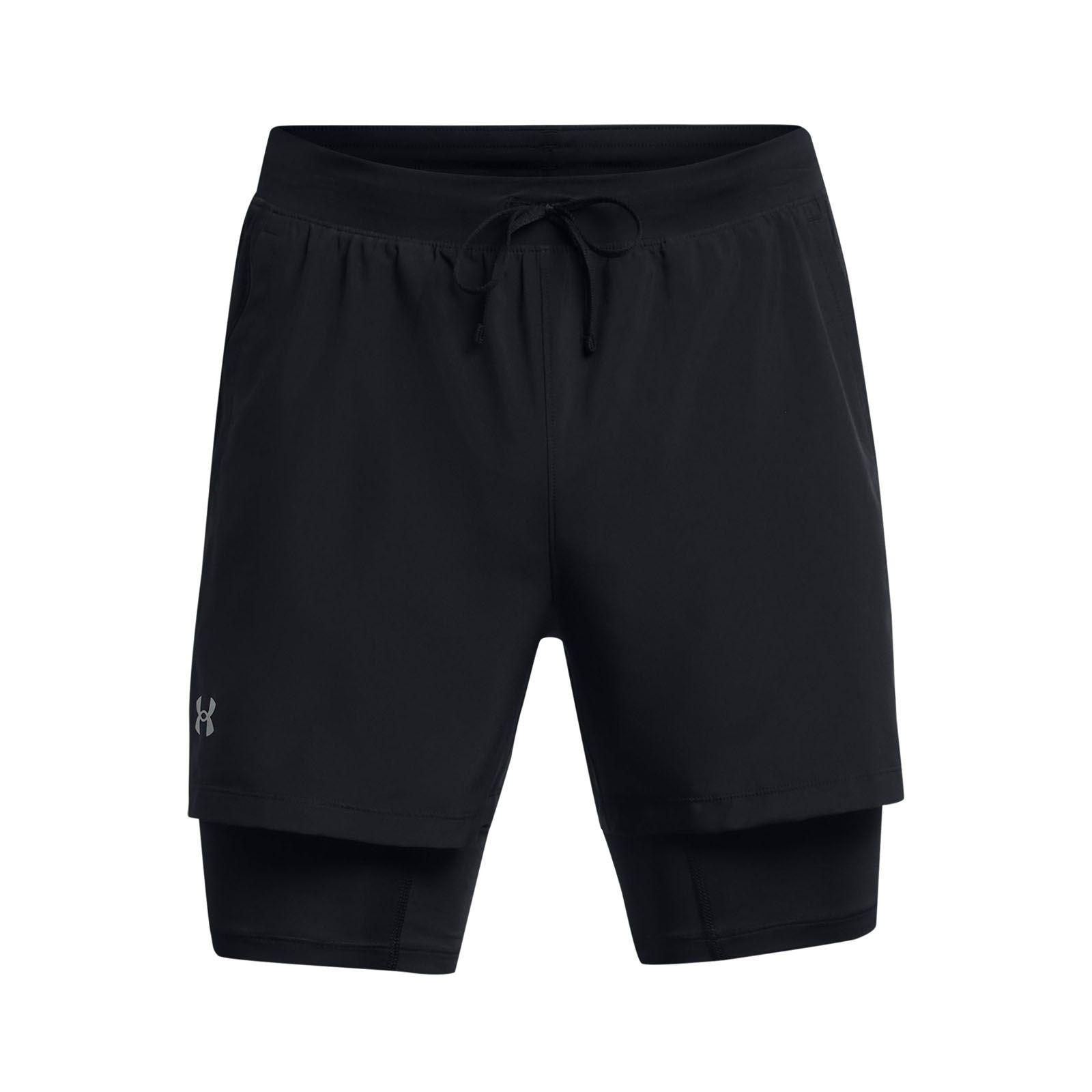 Shorts UA Launch 2 en 1 de 5" para hombre