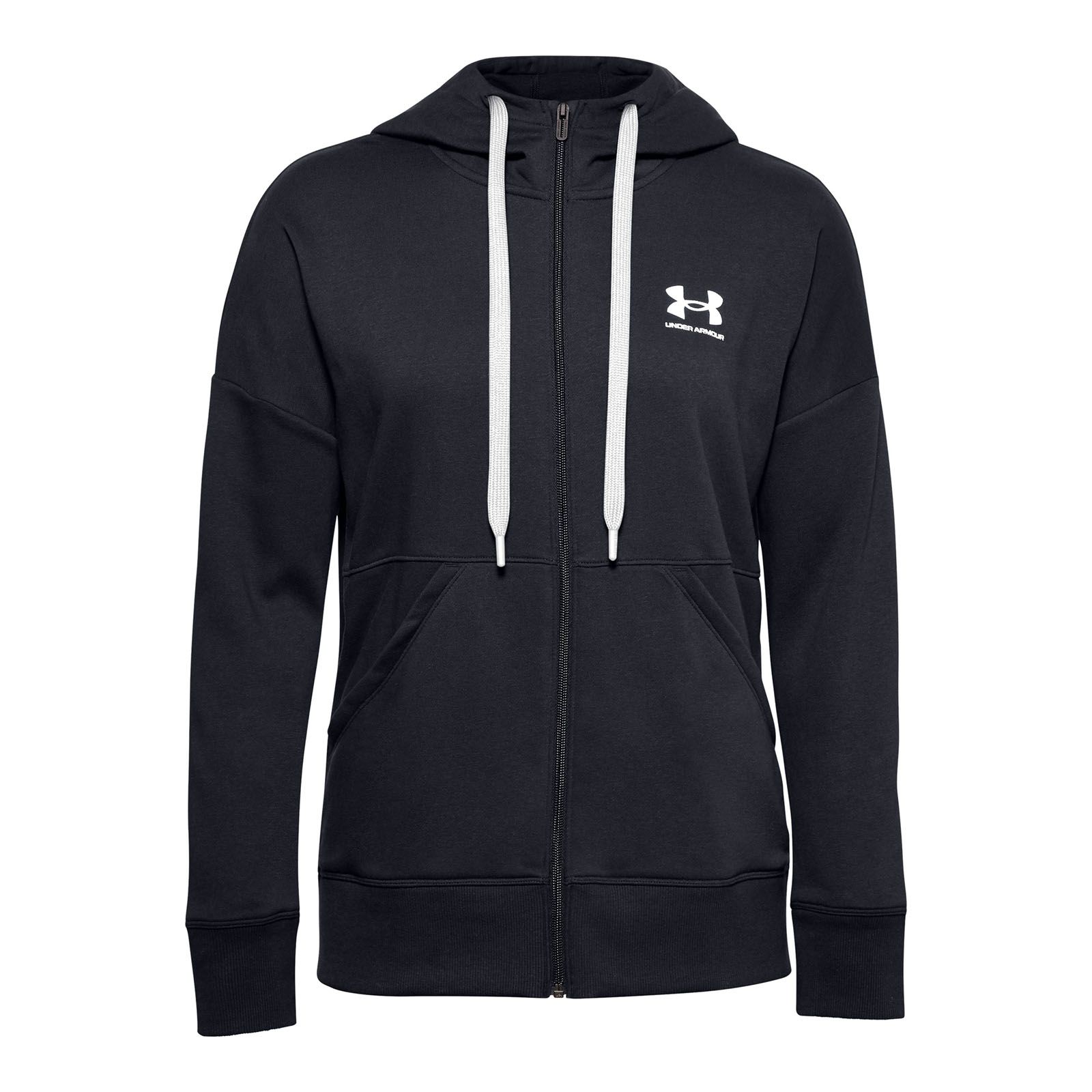 Polerón UA Rival Fleece Full ZIP para mujer