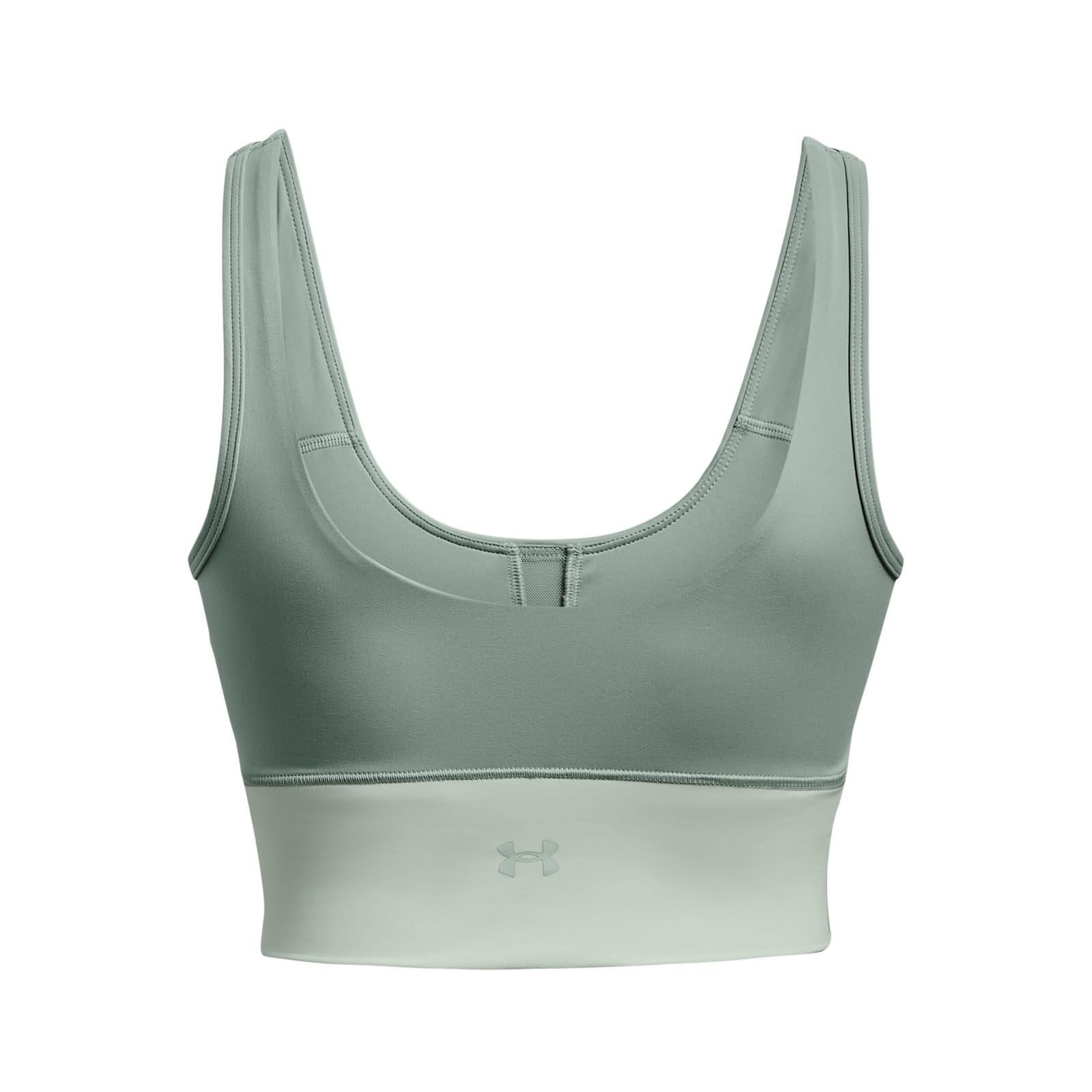 Polera sin mangas UA Meridian Fitted Crop para mujer