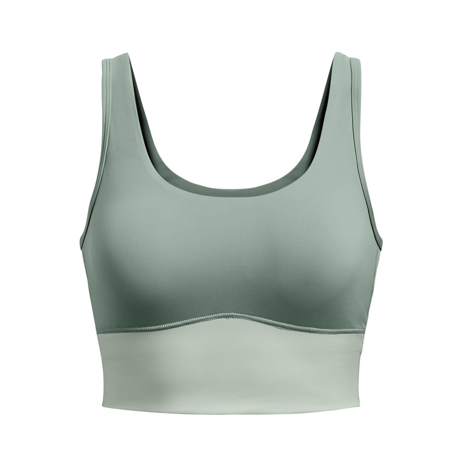 Polera sin mangas UA Meridian Fitted Crop para mujer