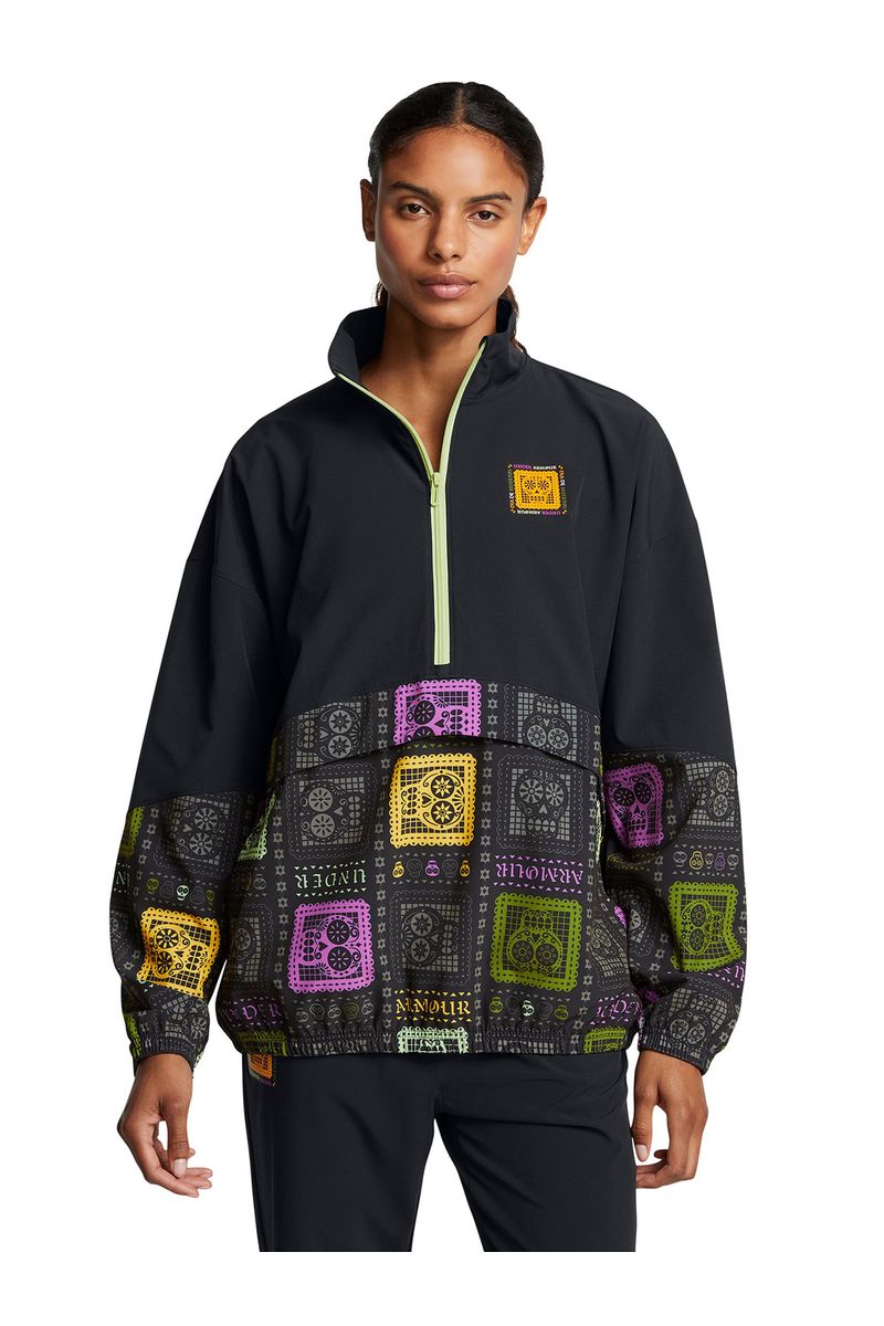 Chaqueta-Anorak-UA-Armoursport-Dia-de-los-Muertos-para-mujer