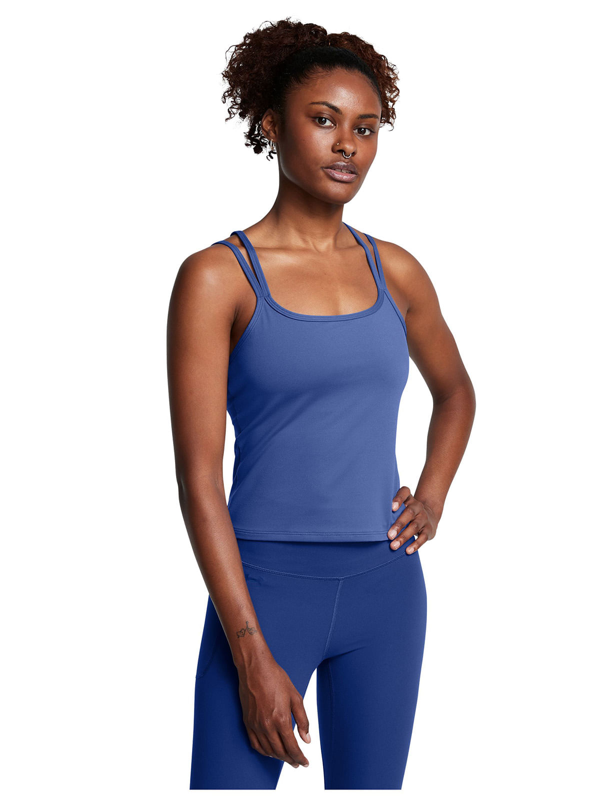 Polera sin mangas con tiras UA Motion para mujer