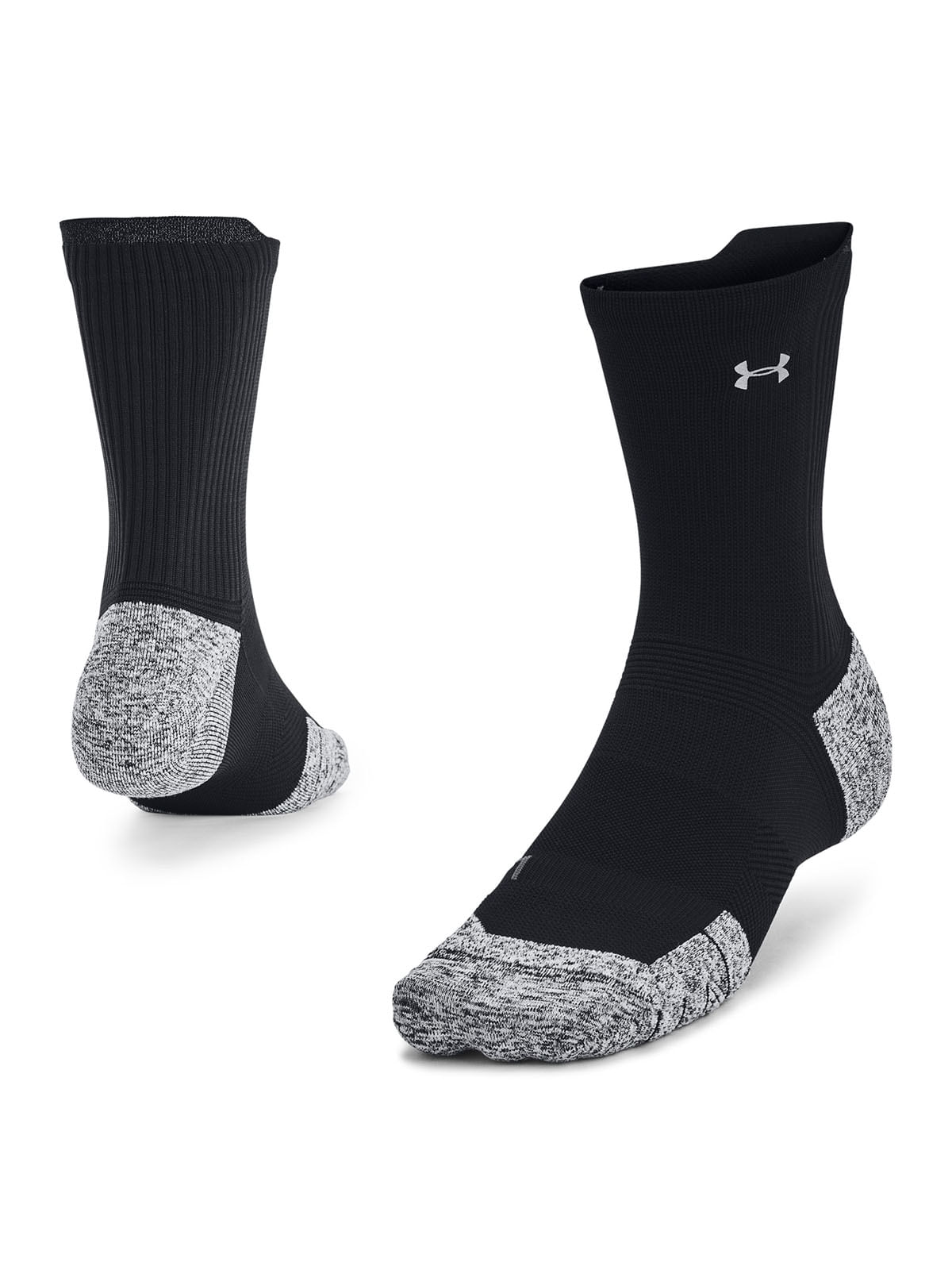 Calcetín unisex UA armourdry¿ run negro