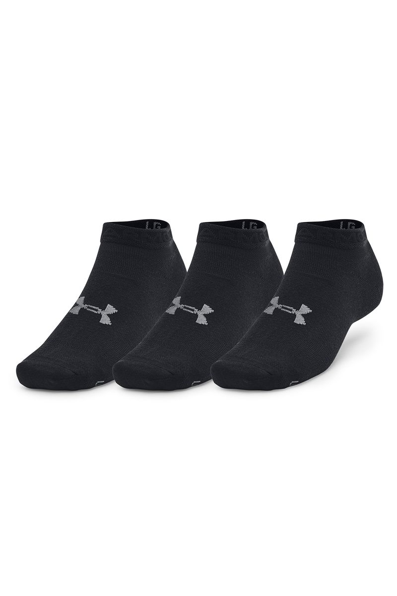 Calcetin-unisex-UA-essential-3-pack-negro-low