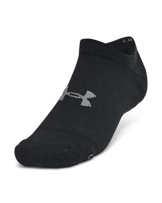 Calcetín unisex Under Armour essential cushion 6-pack negro no show
