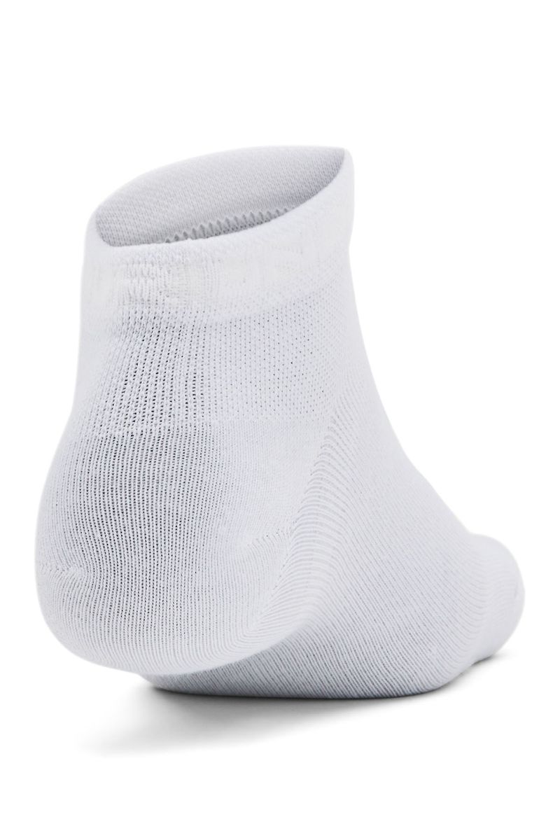 Calcetin-unisex-UA-essential-3-pack-low-blanco