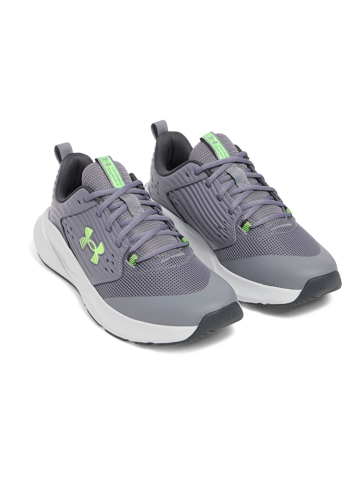 Zapatillas training UA Commit 4 gris para hombre