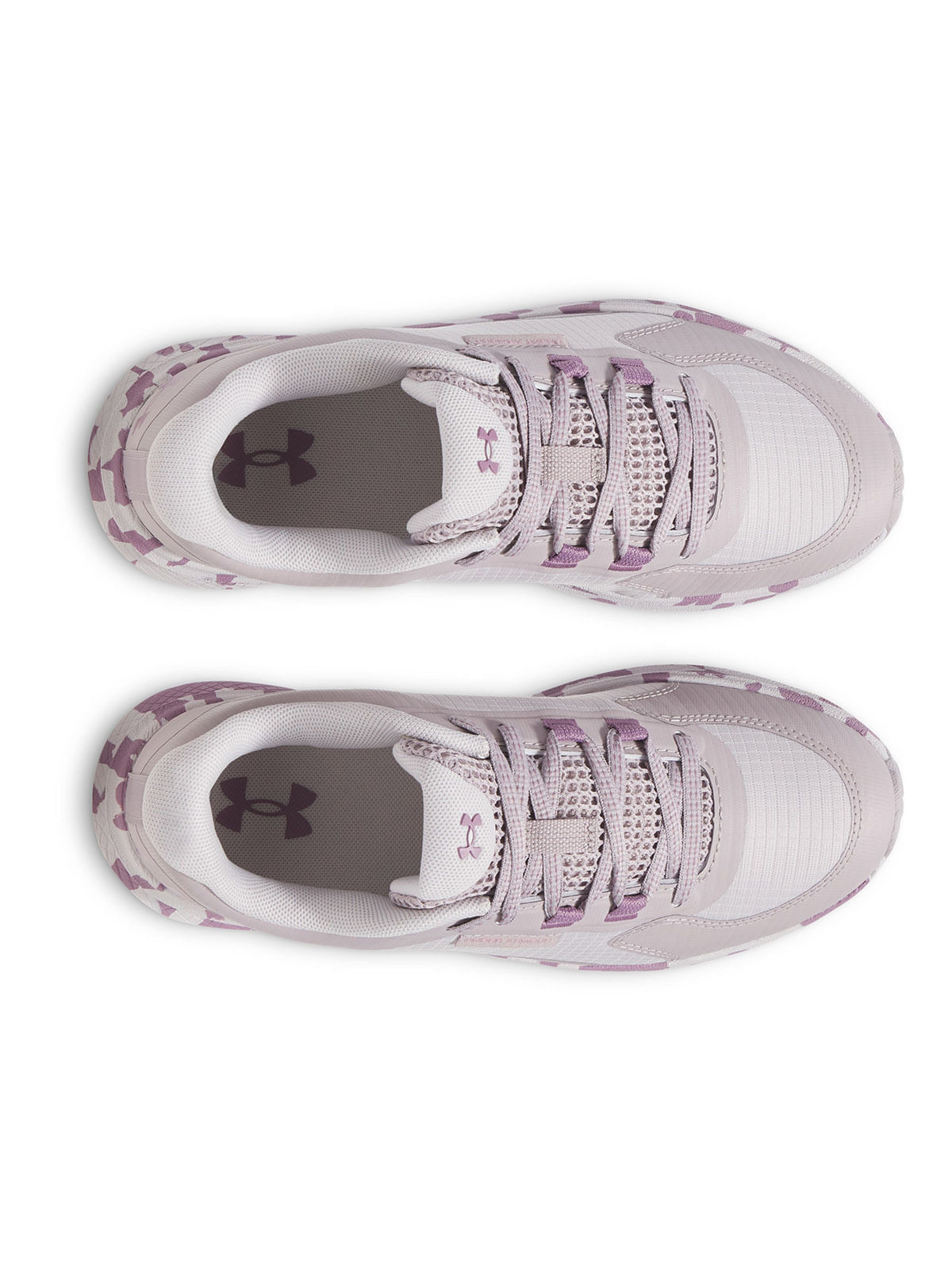 Zapatillas de running UA bandit trail 3 gris para mujer