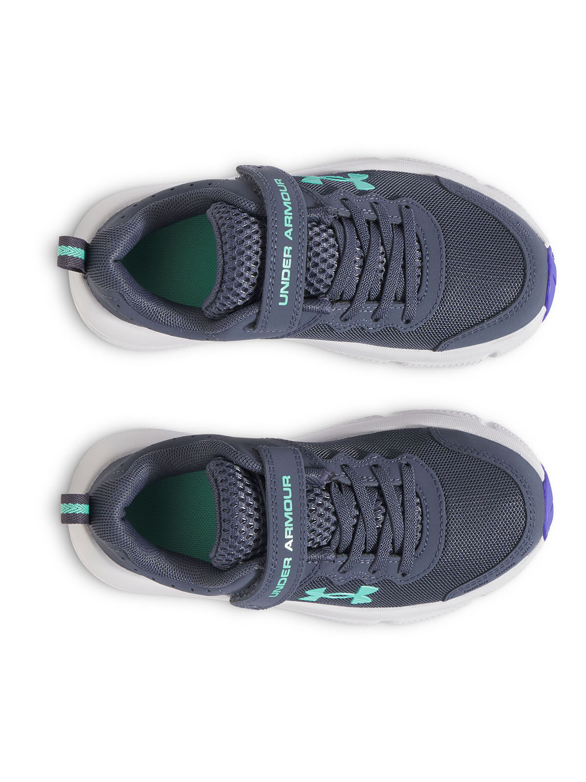 Zapatillas de running UA Assert 10 AC gris para niñas