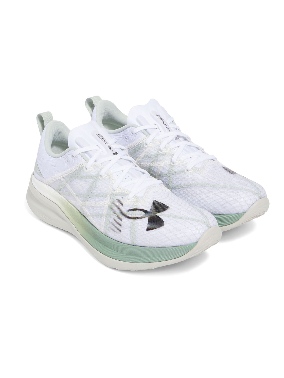 Zapatillas unisex UA Velociti pro running blanco