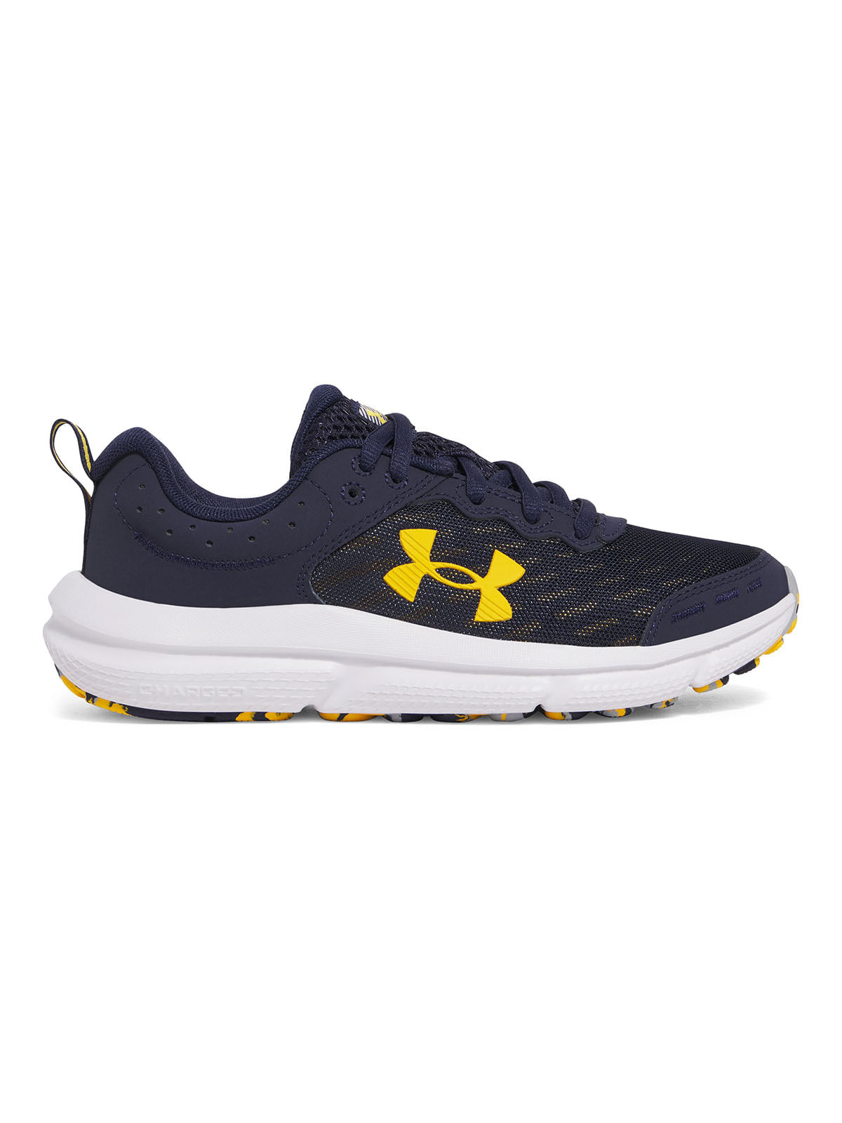 Zapatillas de running UA Assert 10 zul marino para niños