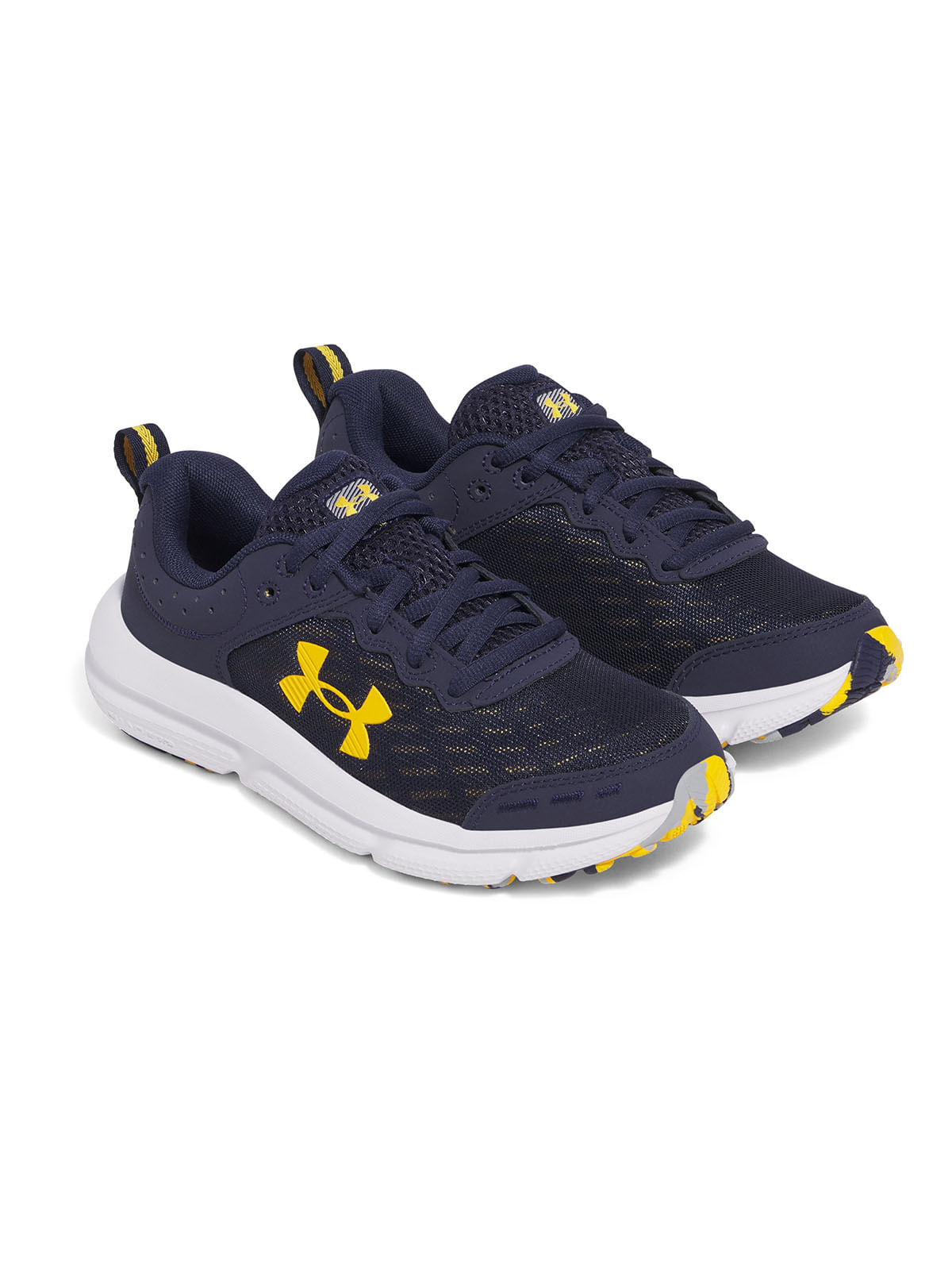 Zapatillas de running UA Assert 10 zul marino para niños