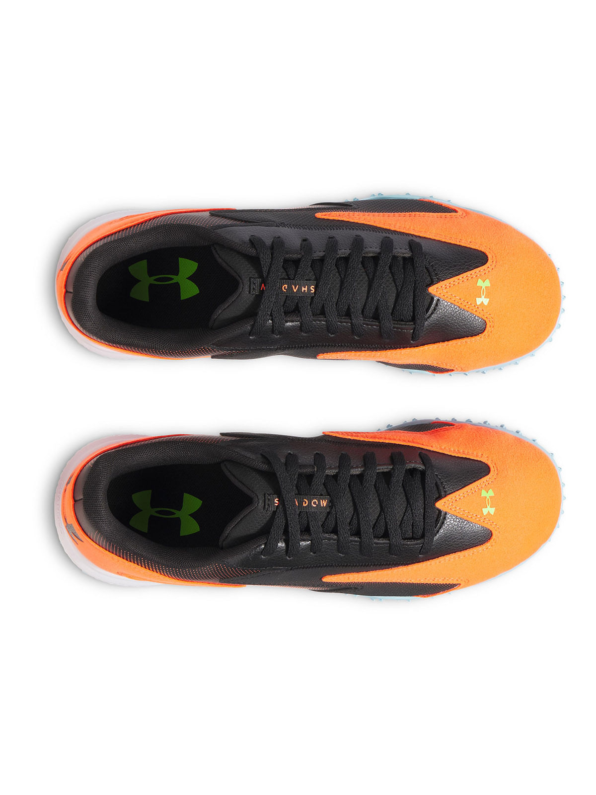 Zapatillas unisex UA shadow turf 3 Fútbol negro