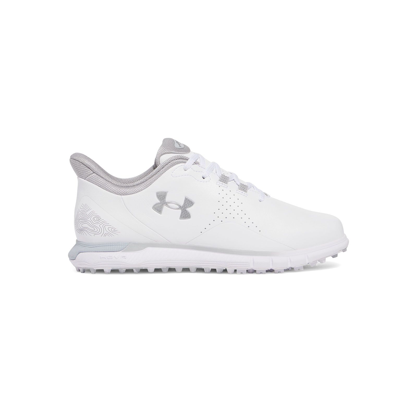 Zapatillas Under Armour drive fade spikeless golf blanco para hombre