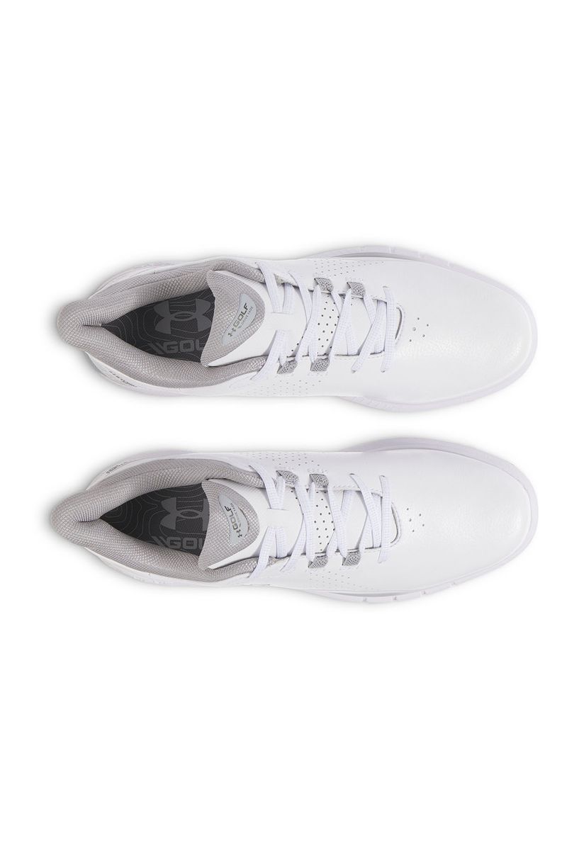 Zapatillas-UA-drive-fade-spikeless-golf-blanco-para-hombre