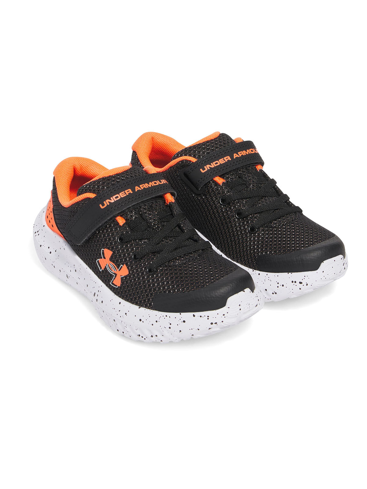 Zapatillas de running UA Surge 4 AC negro para niños