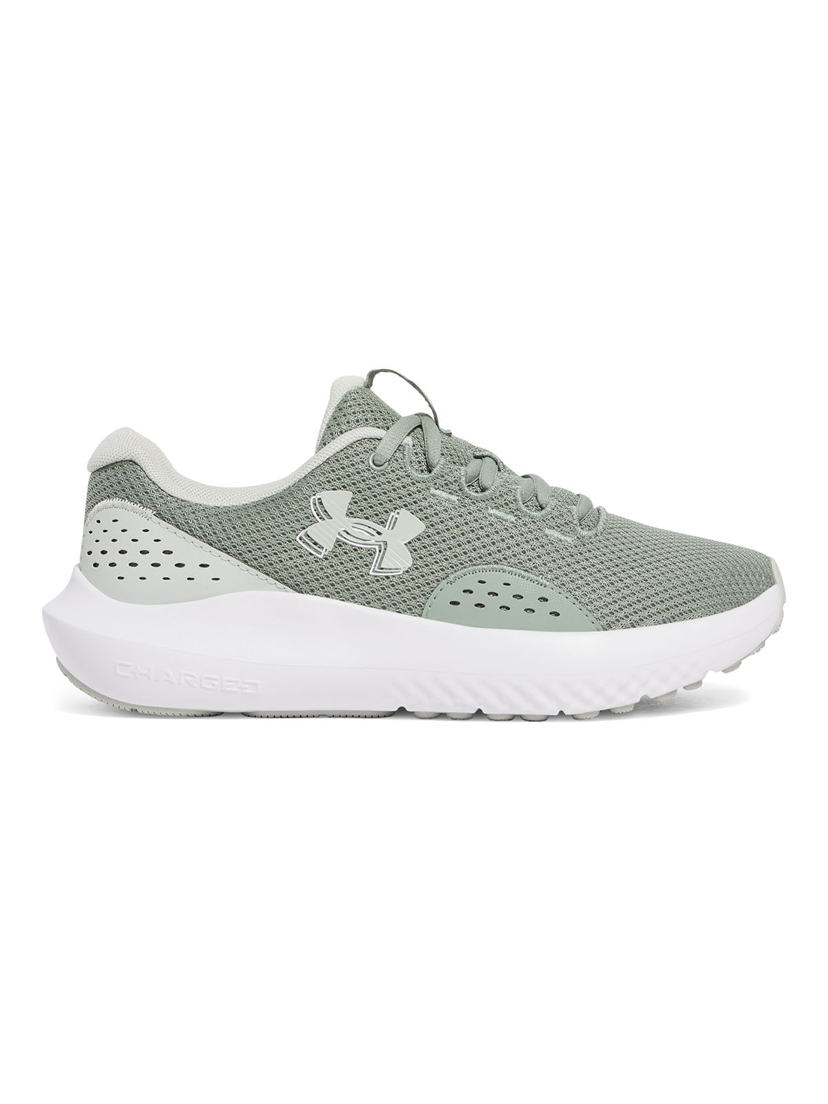 Zapatillas de running UA Surge 4 verde para mujer