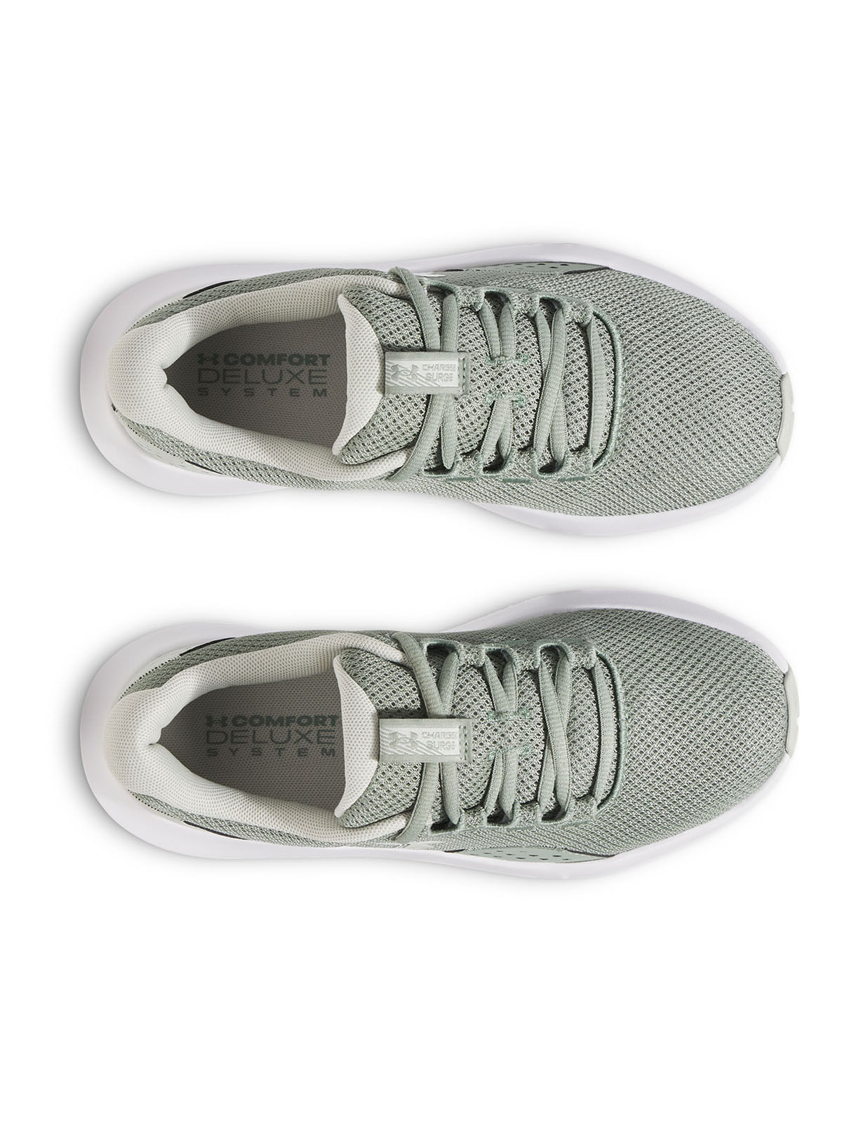 Zapatillas de running UA Surge 4 verde para mujer