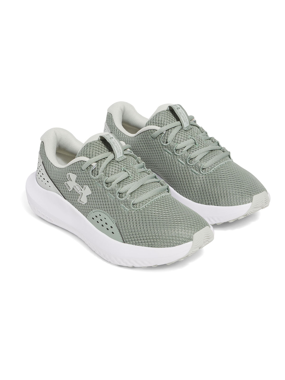 Zapatillas de running UA Surge 4 verde para mujer