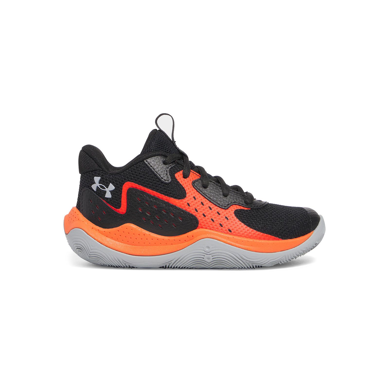 Zapatillas Under Armour jet '23 Basketball negro para niños